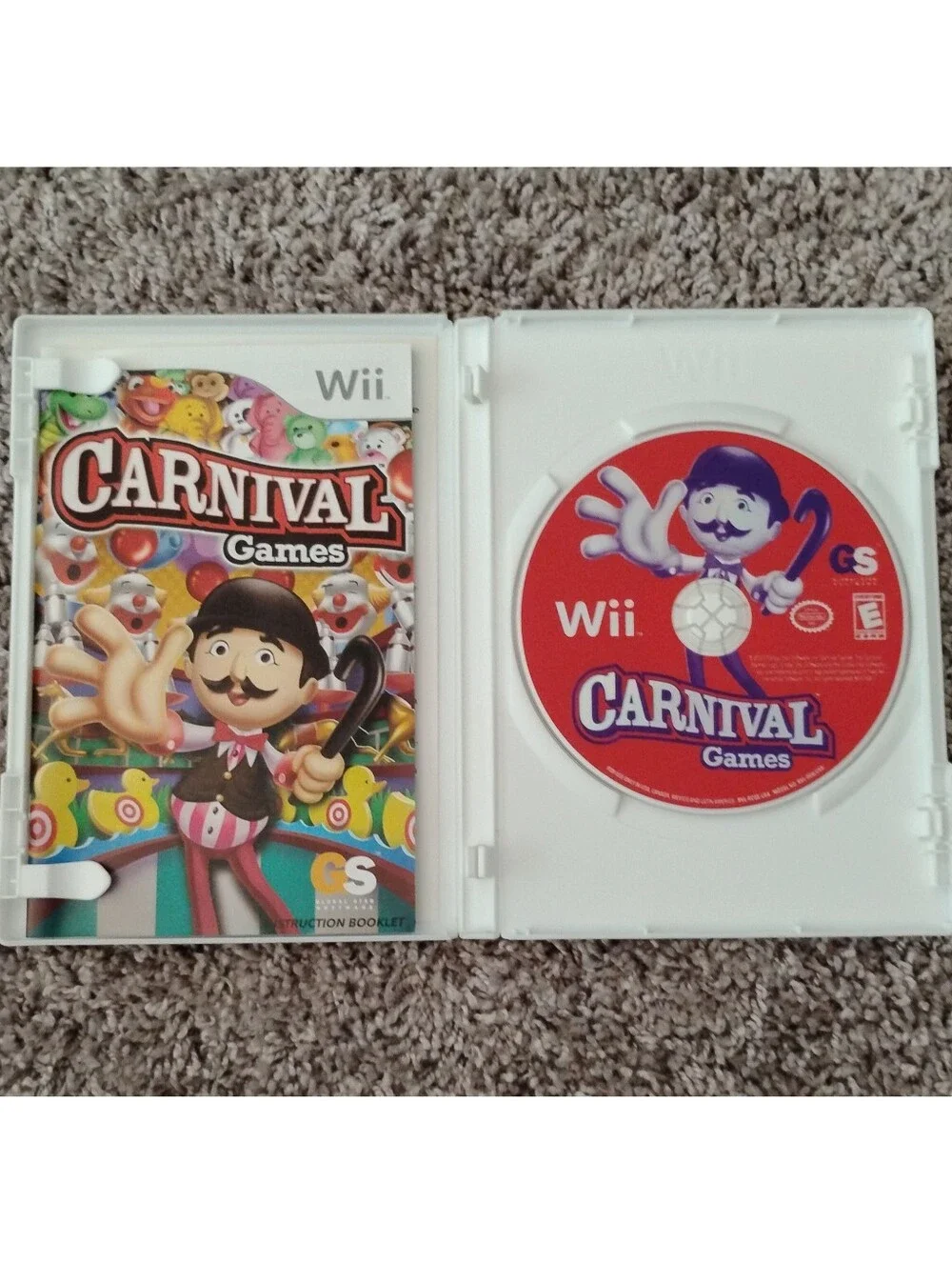 Carnival Games (Nintendo Wii) – Complete in Box (CIB)